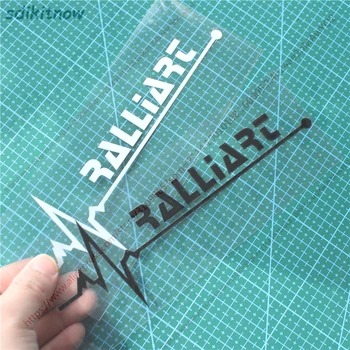 

1pc New 7x20cm Heart Car Sports Decal Sticker Styling Windows Door Decoration For mitsubishi ralliart accessories