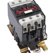 Контактор переменного тока LC1 CJX2-6511 переменного тока 3-полюсный 65 Ампер 85% серебро контактное лицо 24 V 36 V 48 V 110 V 127 V 220 V 380 V 415 V