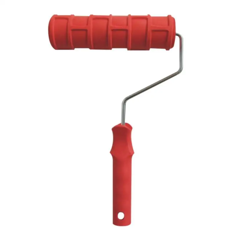 

7inch Flowers Pattern Paint Roller Wall Decoration Painting Roller Easy To Operate Painting Brush Tool For Painting Accessories