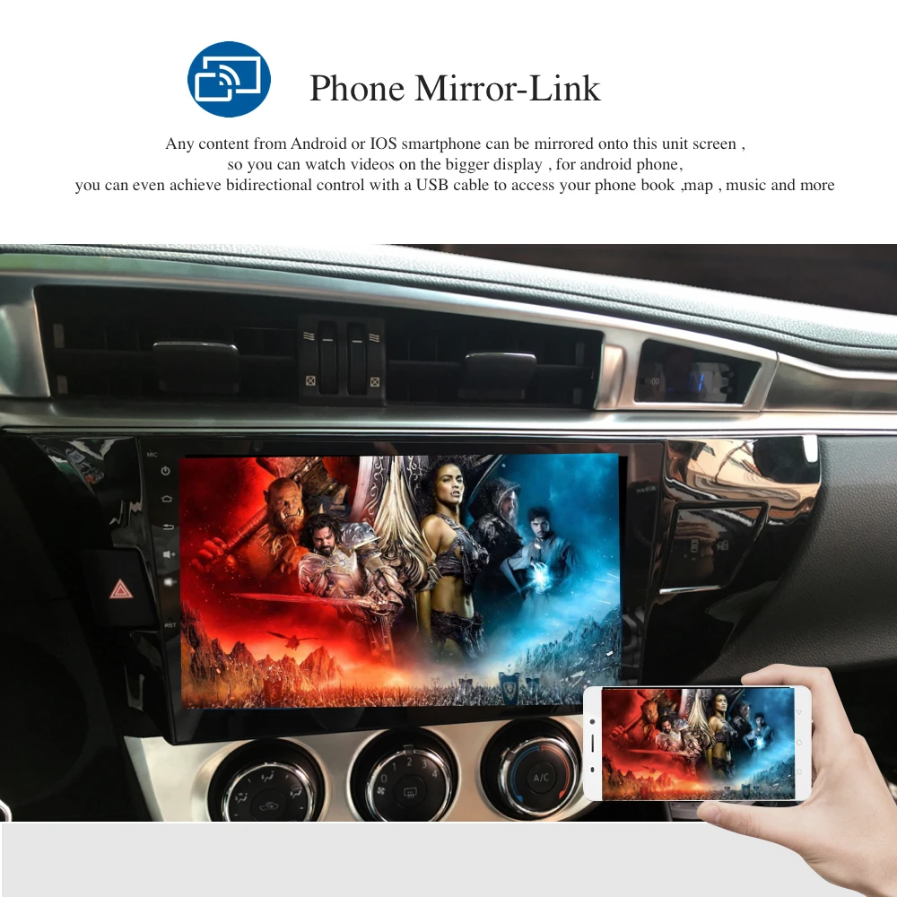 Cheap Car Radio GPS Android 9.0 1 Din For Toyota Corolla 2014 2015 2016 Radio 4-core Multimedia Support DAB DVR carplay camera TPMS 3 Cheap Car Radio GPS Android 9.0 1 Din For Toyota Corolla 2014 2015 2016 Radio 4-core Multimedia Support DAB DVR carplay camera TPMS 3