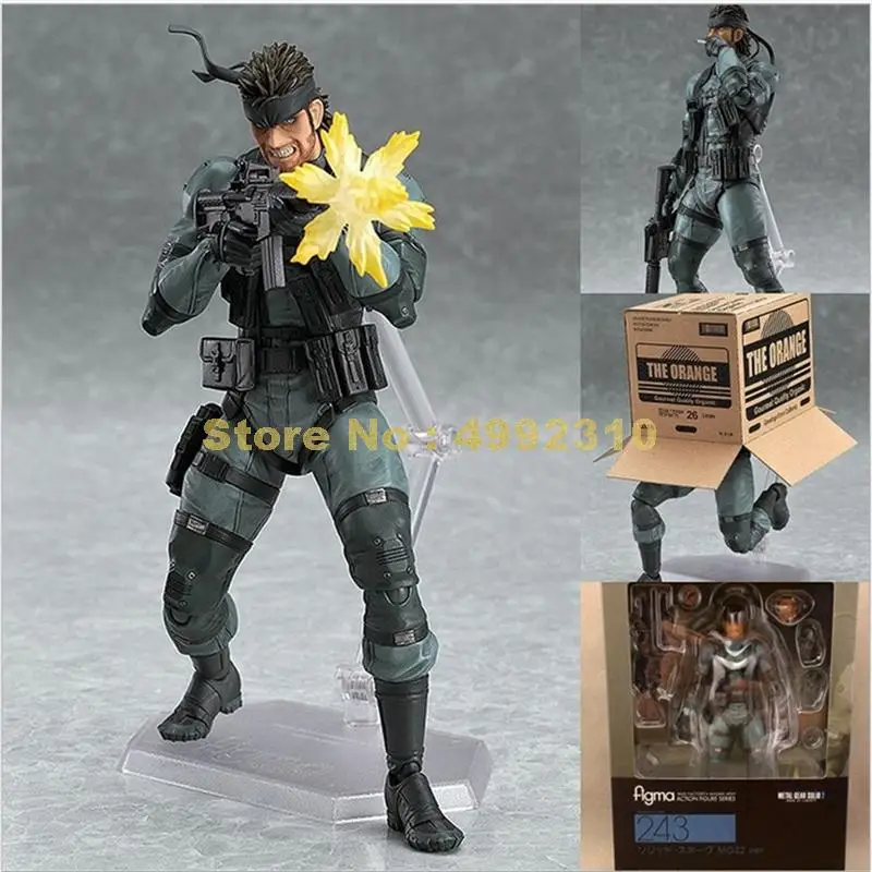 metal gear solid snake pvc action figure collection doll 16cm #243 Toy | Игрушки и хобби