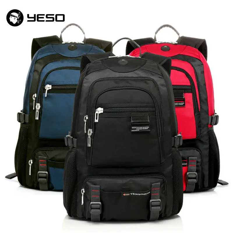 Laptop Backpack For Men 14 15.6 inch Notebook School Bags For Teenagers Waterproof Oxford Business Travel Backpacks Unisex YESO