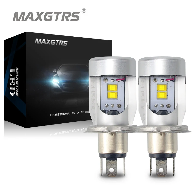 2x 2017 Car H4 Led Headlights hi lo 50W 5600LM Auto Lamp LED Light Bulb DRL 12V/24V Light Source For Lumileds Chip 6000K White/ | 32668299424_th