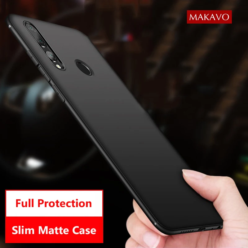 

MAKAVO For Huawei P Smart Plus 2019 Case Slim Matte Soft Cover Cases For P Smart Plus 2019 Phone Cases 6.21"Inch