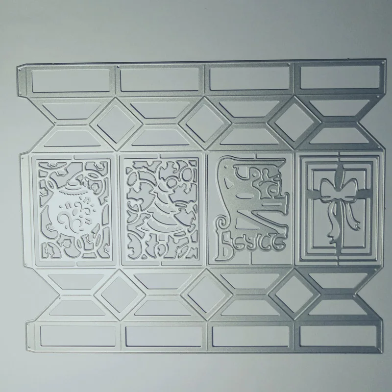 

18*22cm Big Gift Box Bag Cut Die Stamp Steel Embossing Craft Stencil Mold Punching Metal Cutting Dies For New 2018 Scrapbooking