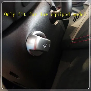 

Low Equiped For Land Rover Range Rover Velar 2017 2018 ABS Matte Car start stop engine button cover trim sticker Car styling