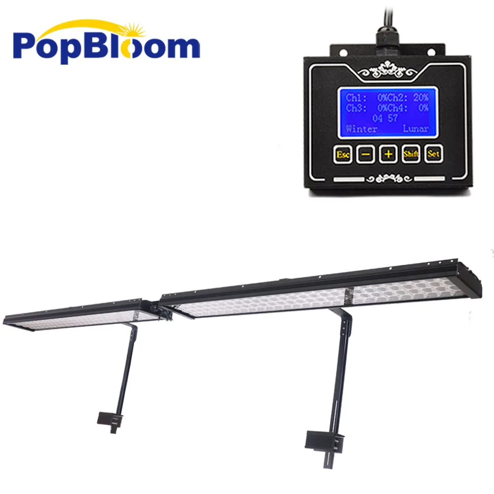 

DSunY 72" led aquarium lighting led lamp aquarium Reef Tank lighting for marine coral fish tanks full spectrum led lights MH7BP2