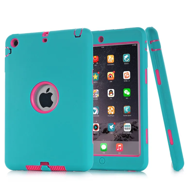 Eco-friendly Baby Safe Case For Apple IPad Mini Case Kids Shockproof TPU PC Tablet Case For IPad Mini 2 Mini 3 Mini 1 Cover (1)