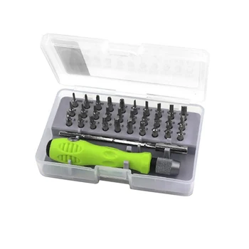 

SHGO-32 In 1 Precision Interchangeable Magnetic Screwdriver Sets Mini Screwdriver Bits Repair Tools Kit Set 7389C