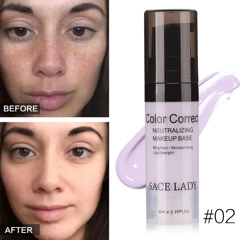 

SACE LADY Liquid Concealer Cream Perfect full cover Pore Wrinkle Face Foundation Primer Lotion Facial Makeup Corrector Cosmetic