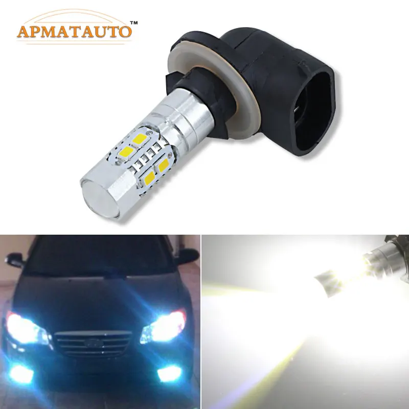 

2 x 50W H27W/2 881 886 894 898 899 LED Fog DRL Light Bulb Lamp For Hyundai Genesis Coupe 2009-2011