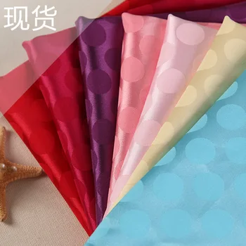 

more color polyester ammonia emulation silk elastic color butyl cloth Shirt cheongsam cloth fabric in pajamas