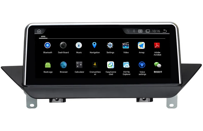 Top HD 10.25" Android 7.1 Car Multimedia Player GPS Navigation for BMW X1 E84 2009-2015 with BT SD USB AUX WiFi 4Core 2G+32G 1