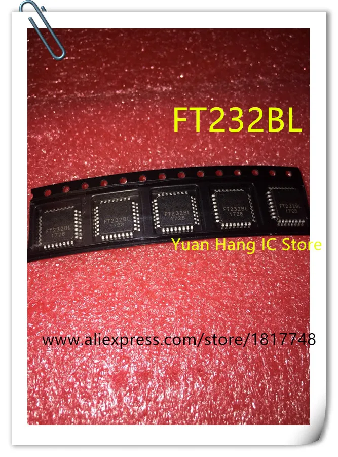 

10PCS/LOT FT232BL FT232BM FT232 LQFP32 USB serial chip NEW