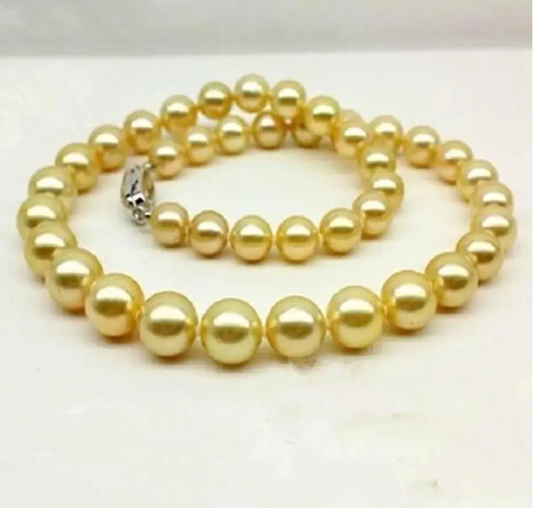 Best Price Natural Pearl Tahitian Black Pearl Necklace Round Round Glare Pearl Necklace