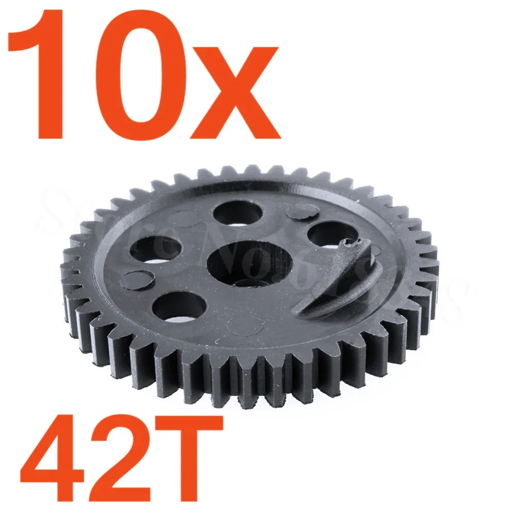 

10pcs/Lot RC HSP 06033 Spur Diff Gear 42T For 1/10 Nitro Power Buggy 94106 94166 94155 DESTRIER Warhead Backwash Redcat Racing