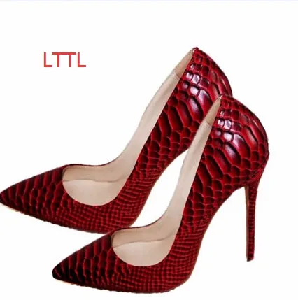 alligator high heels
