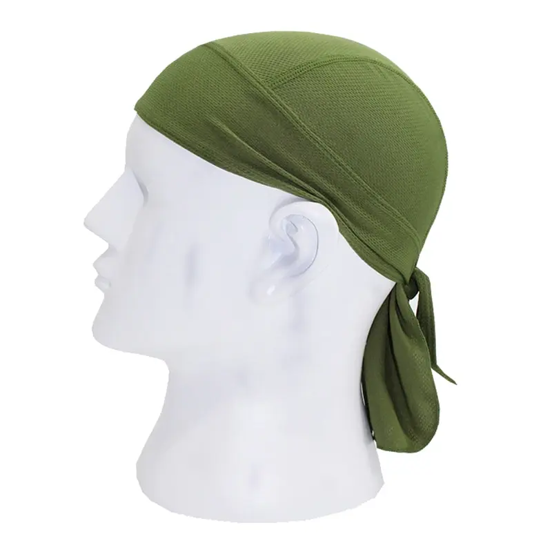 Quick Dry Pure Cycling Cap Men Outdoor Running Riding Hood Headband Head Scarf Bandana Headscarf head wraps for men