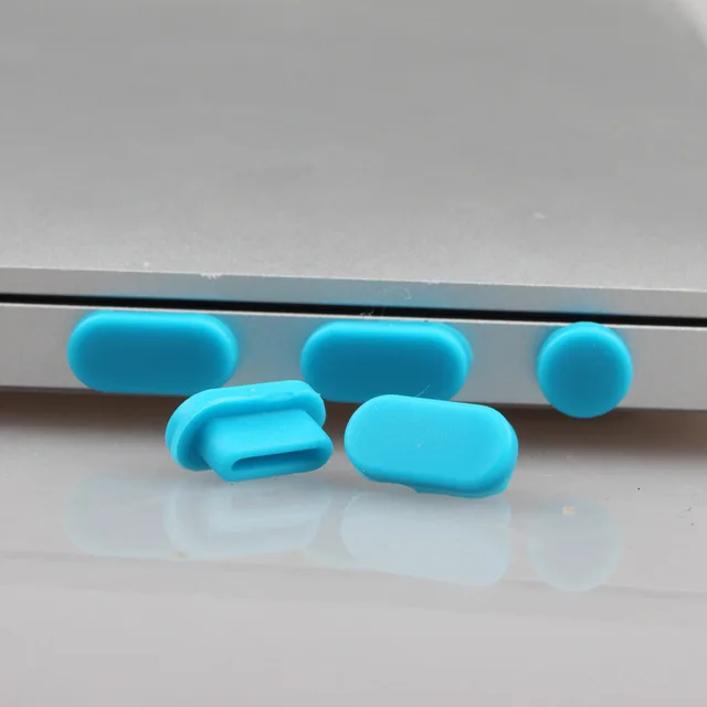 Silicone Antidust Plugs Protection Set For Macbook Pro 13 15 Touch Bar