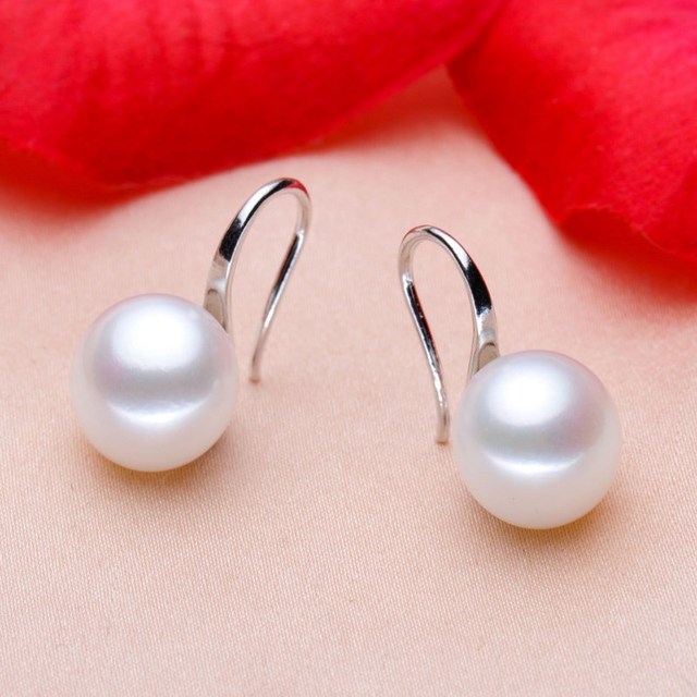 Style Simulated Pearl Earrings For Women Personality Geometric Female Elegant Earring Jewelry Valentine's Day Girl Gift