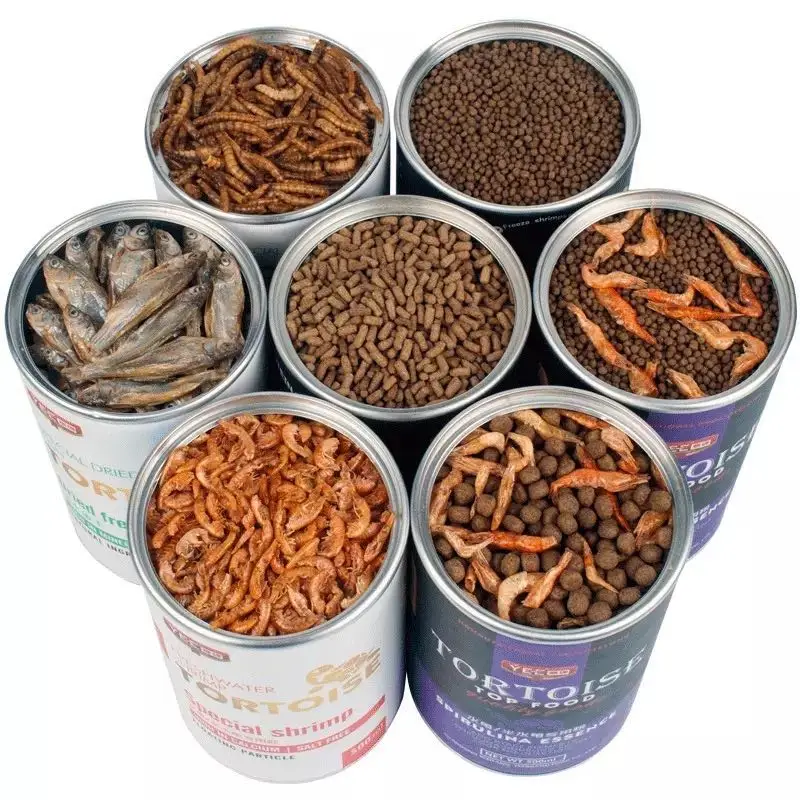 Turtle Tortoise Reptile Food Feed Sticks Granules Dried Fish Shrimp