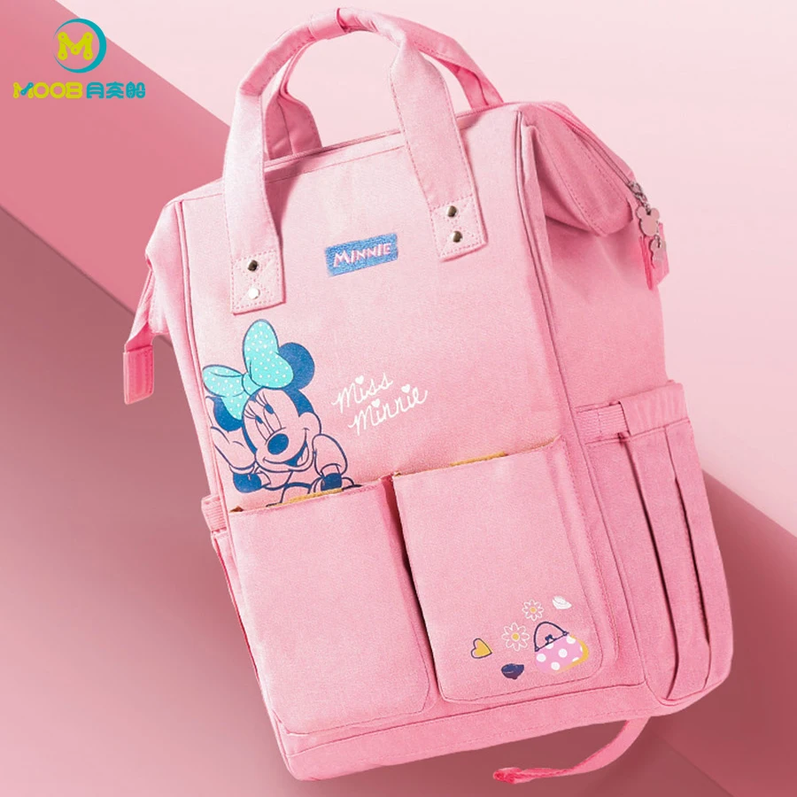 

Fashion Diaper Bag Backpack Cartoon Large Capacity Travel Backpack USB Bottle Newborn Baby Diaper Bag Mommy Maternity Bags MOOB