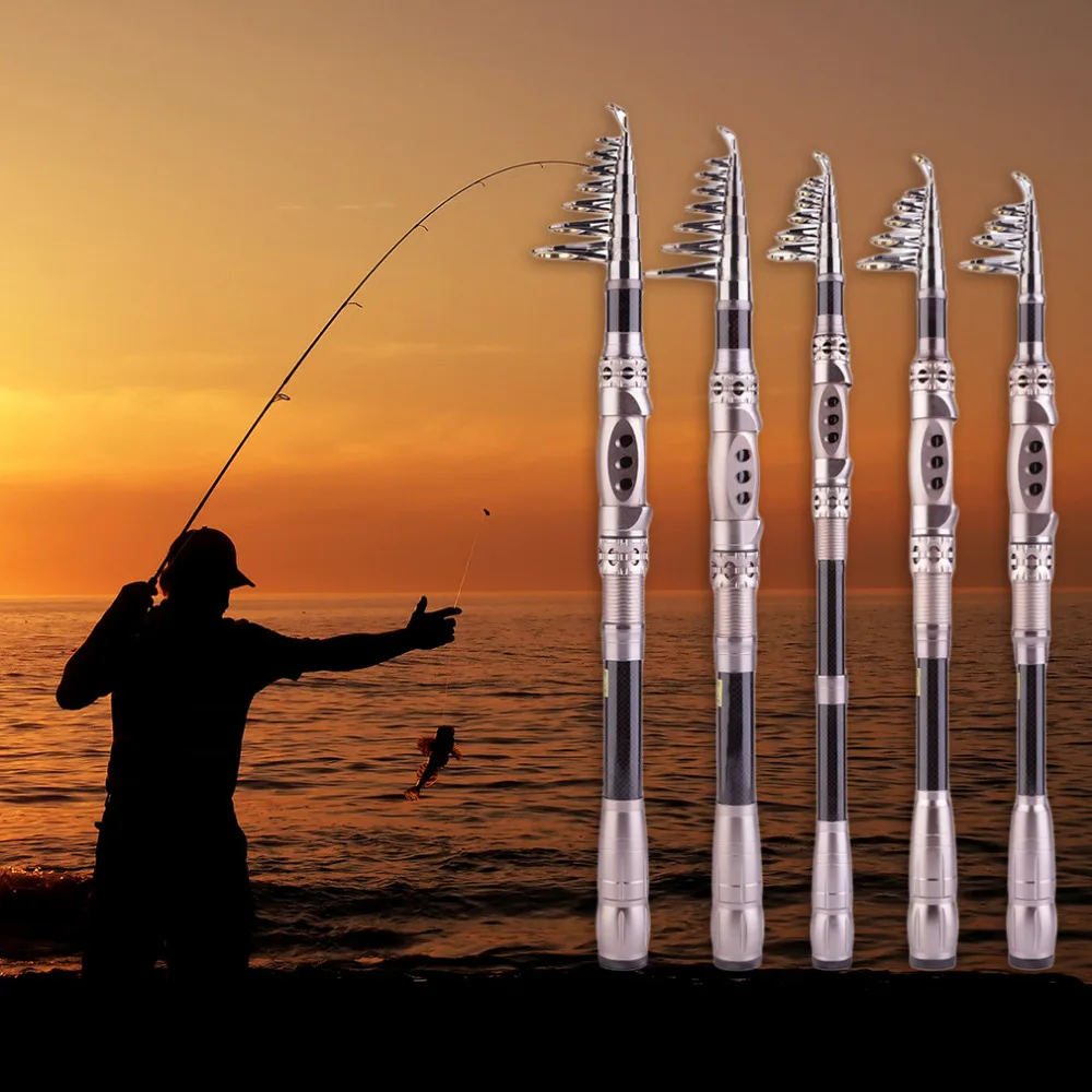 

Outdoor Fishing Rod Carbon Fiber Surf Casting Spinning Pole Stick Carp new