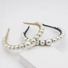 Корейская мода темперамент простой Жемчуг оголовье путешествия досуг уличная съемка Подиум оголовье 949