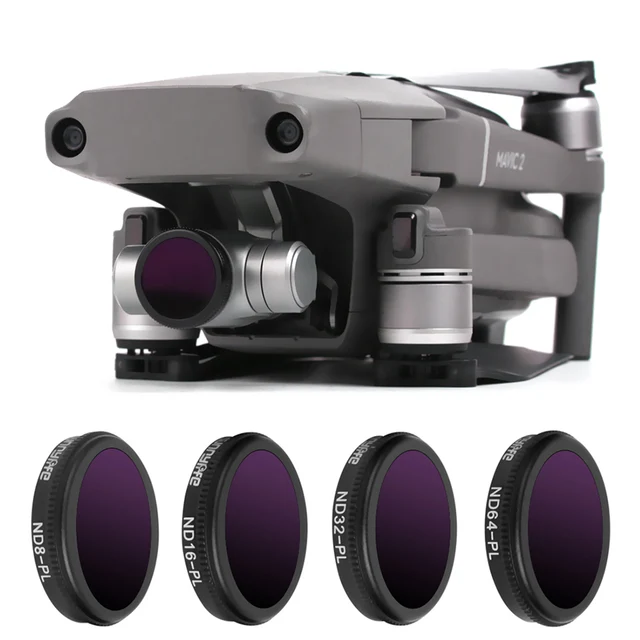 $29.83  Drone Filter ND8PL ND16PL ND32PL ND64PL Neutral Density Camera Filters Set For DJI Mavic 2 Zoom Opt