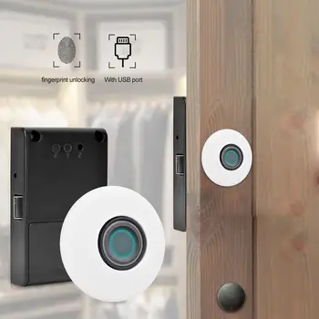 

Semiconductor Keyless Fingerprint Drawer Cabinet Combination Lock Hot Sale 2019