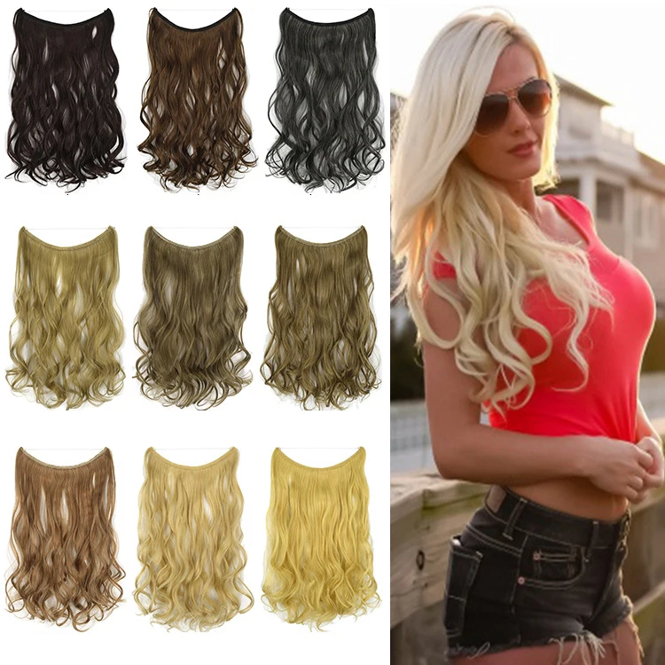 

21 inches Invisible Wire No Clips in Hair Children Clothing