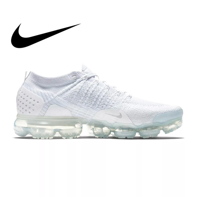 

Original Authentic NIKE AIR VAPORMAX FLYKNIT 2.0 Men's Running Shoes Breathable Outdoor Sports Shoes Light Non-slip 942842-100