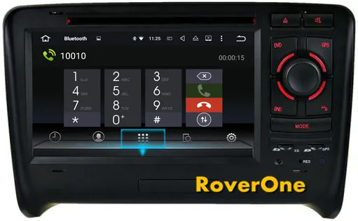 Cheap RoverOne Quad Core Android 7.1 Autoradio GPS Navi Car Multimedia Player For Audi TT TTS MK2 2006-2013 DVD Bluetooth Mirror Link 7