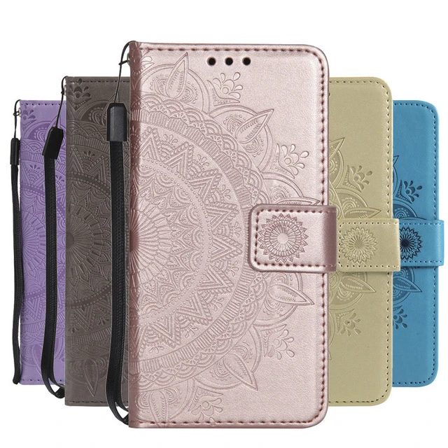 

Book Flip PU Leather Cases For Huawei Honor 7A Pro Fundas Wallet Stand Slot Full Housing Silicone Cover For Huawei Y6 Prime 2018