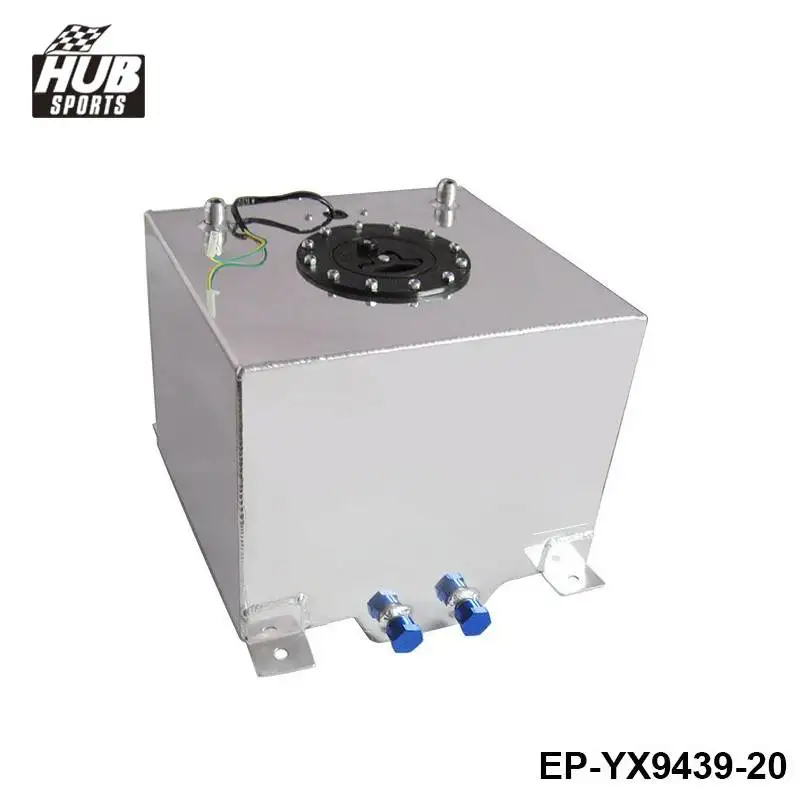 5 GALLON 20L BLACK COATED ALUMINUM RACING/DRIFTING FUEL
