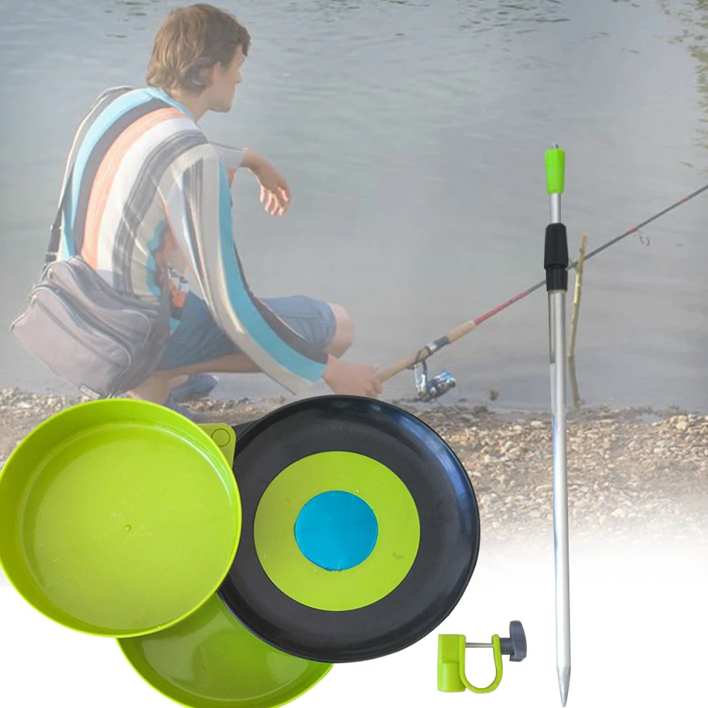 

Mini Pull Bait Tray With Insert Pole Strong Magnetic Three Layers Outdoor Fishing Tool Tackle Boxes Accessories Lure Storage