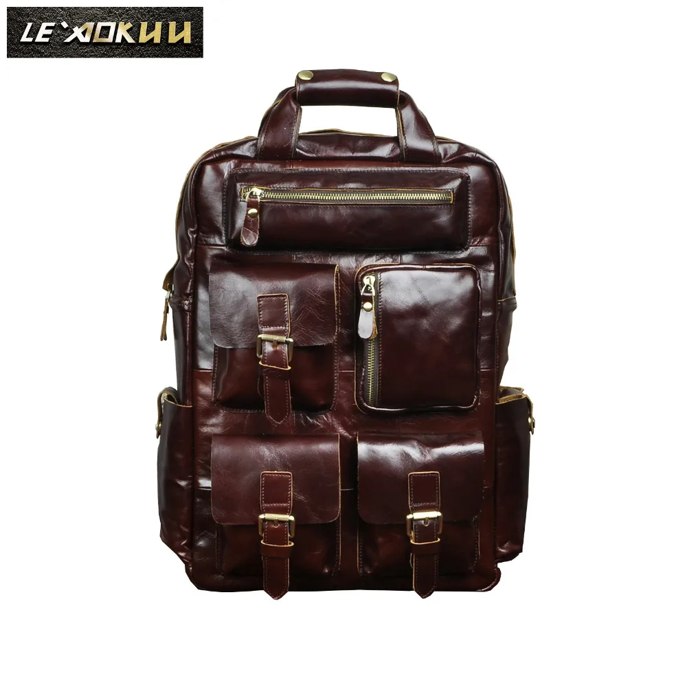 Ontwerp Mannelijke Lederen Casual Mode Zware Reizen School University College Laptop Tas Rugzak Ransel Dagrugzak Mannen 1170-c Ontwerp Mannelijke Lederen Casual Mode Zware Reizen School University College Laptop Tas Rugzak Ransel Dagrugzak Mannen 1170-c