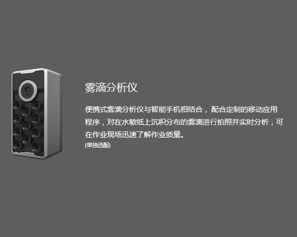 DJI Agras MG-1S Droplet Analyser DJI MG-1S Agricultural plant protection Drone accessories