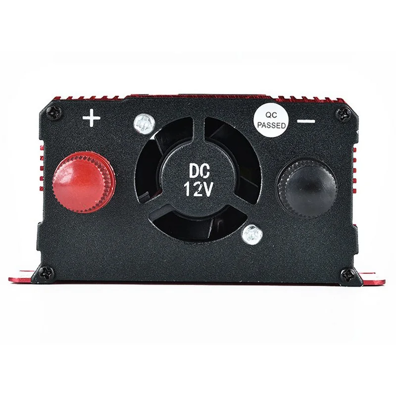 Portable Inverter 1000W 2V 24V To 110V Dual Socket USB Port Charger Veicular Car Power Inverter Grid Tie Inversor Converter (5)