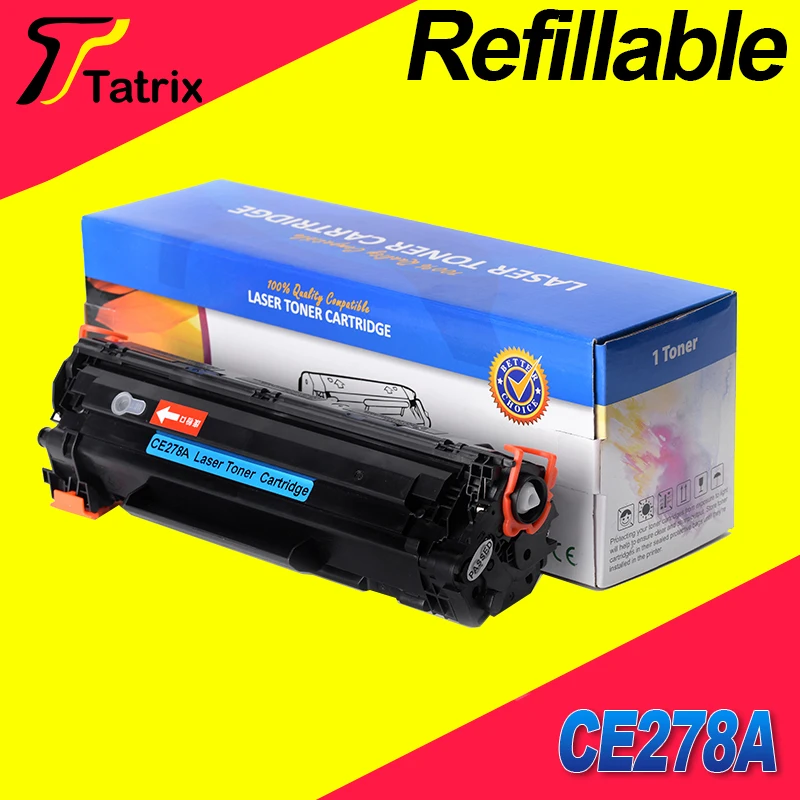 

78A For HP 278A Refillable Toner Cartridge For HP LaserJet P1566 P1567 P1568 P1569 P1606 P1606dn P1607dn P1608dn P1609dn Printer