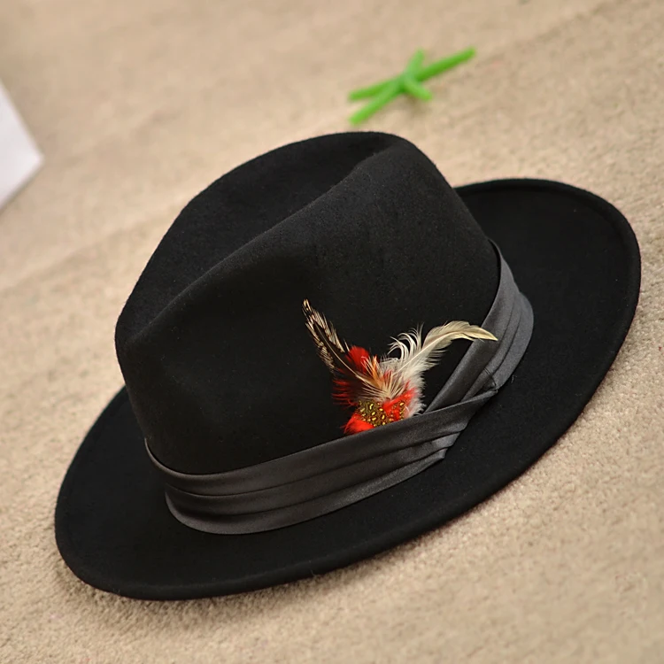panama hat feather