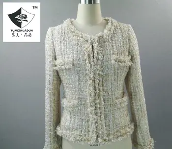 

HSS0317 Women Small fragrant Jacket - nap coat