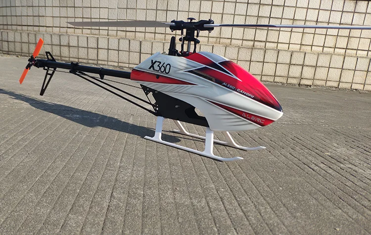 ALZRC X360 FBL 6CH 3D 360 мм главный ротор RC вертолет Набор для рождественских игрушек