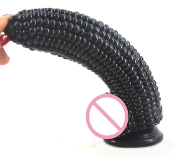 FAAK corn dildo suction cup particle surface extreme vagina stimulate sex toys for women fake penis dick masturbate flirting toy 4