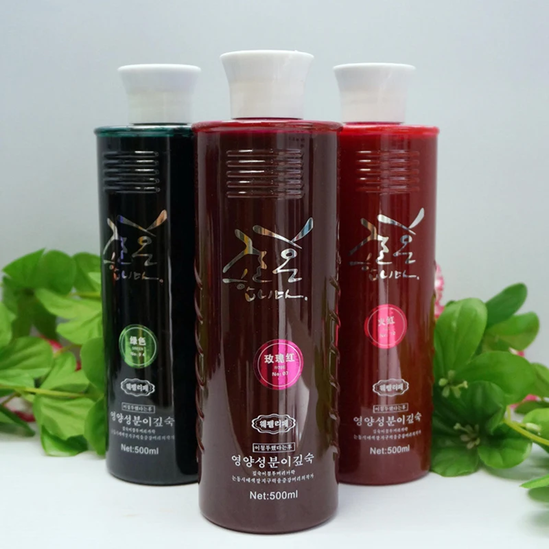 Korean Acid Care Hair Wax Plant Hair Color Hair Nail Polish Wax