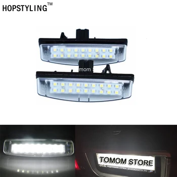 

2pcs led number plate lamps for Lexus IS200 IS300 ES300 LS430 GS300 GS430 RX300 RX330 Prius Error Free car lights