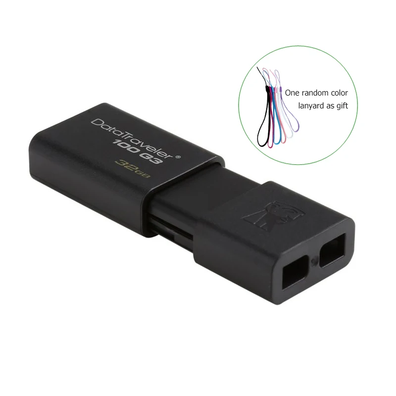 Kingston USB Флэш-Накопители 8 ГБ 16 ГБ 32 ГБ 64 ГБ 128 ГБ USB 3.0 Pen Drive Пластик Гладкий памяти Memorias Диски P DT100G3