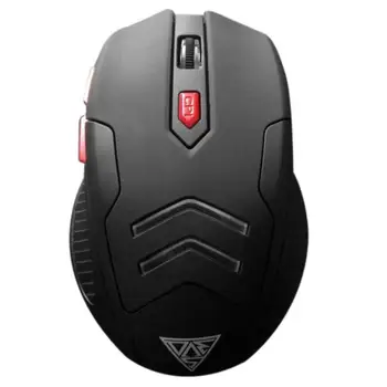 

Newst M6 2.4GHz Wireless Ergonomic Mice 800-1200-1600DPI Adjustable 6 Keys Optical Mouse Gaming Mice for Laptop Desktop Computer