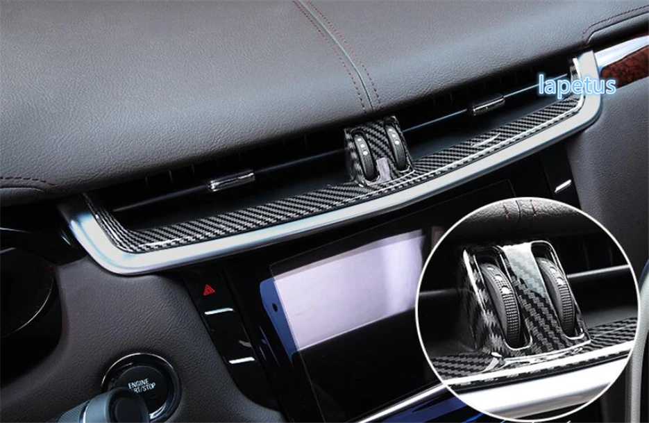 

Lapetus Front Dashboard Air Conditioning AC Outlet Vent Decoration Frame Cover Trim A Set ABS Fit For Cadillac XTS 2015 - 2019
