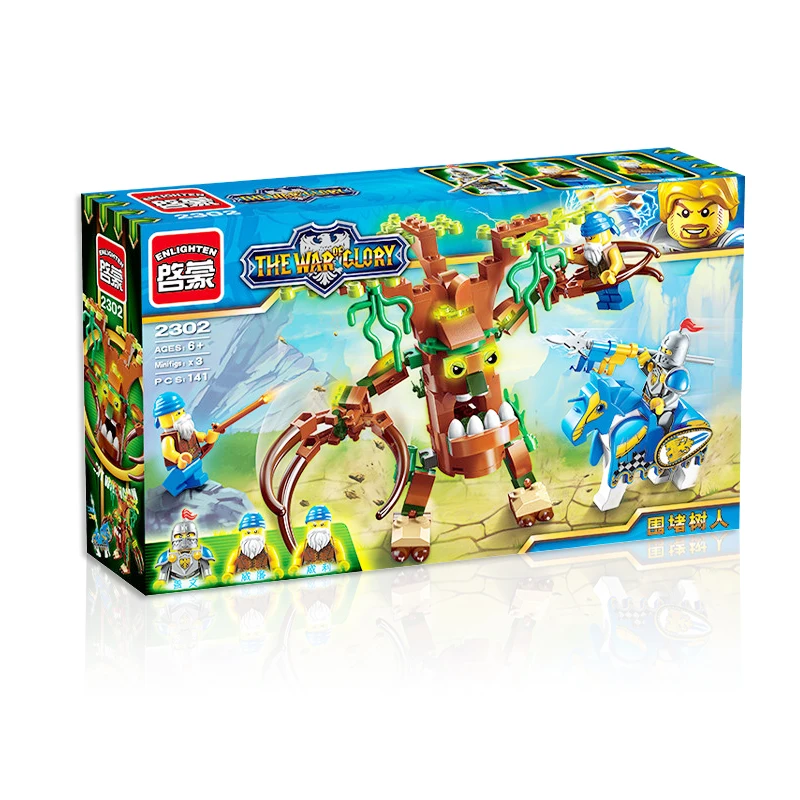 Enlighten Models Building toy Compatible with Lego E2302 141pcs Knights Blocks Toys Hobbies For Boys Girls Model Building Kits Enlighten Models Building toy Compatible with Lego E2302 141pcs Knights Blocks Toys Hobbies For Boys Girls Model Building Kits